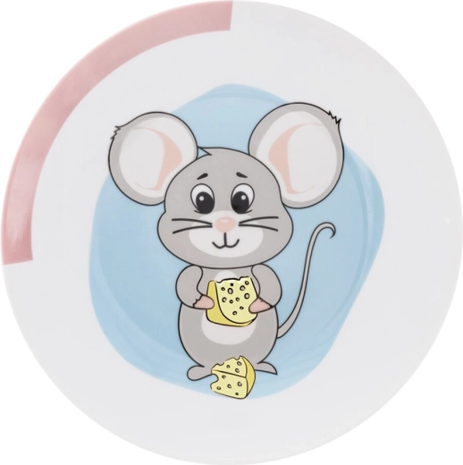 Cheerful mouse motif for happier mealtimes