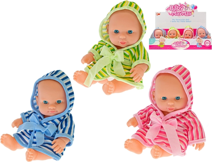 Kūdikėlis dryžuotame šliaužtinuke 20 cm