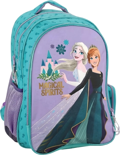 Frozen Magical Spirits Turquoise School Backpack