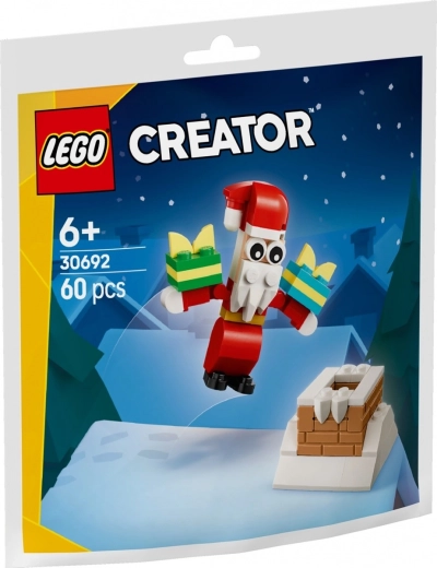 Lego Creator – Kalėdų Senelis ir kalėdinis kaminas