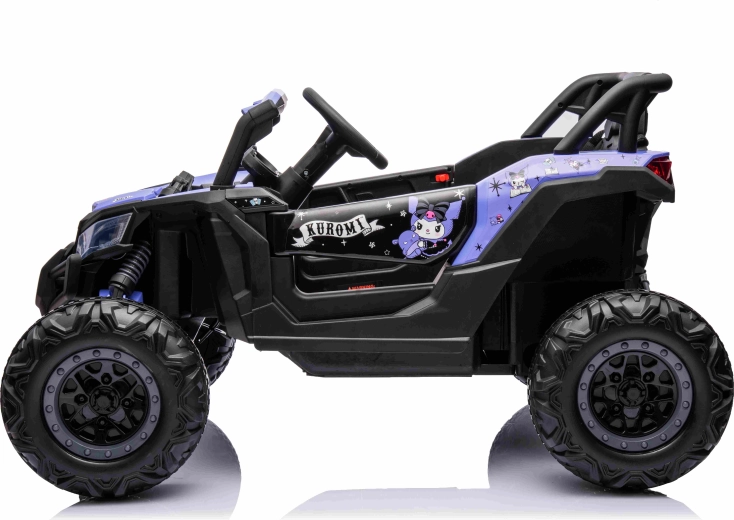 Vaikiškas elektrinis bagis 4x4 KUROMI – violetinis