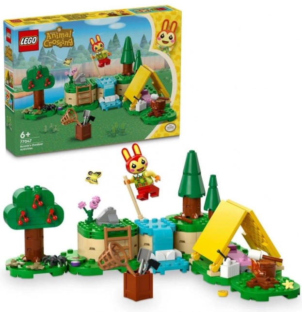 LEGO® Animal Crossing™ 77047 Bunnie ir veiklos gamtoje