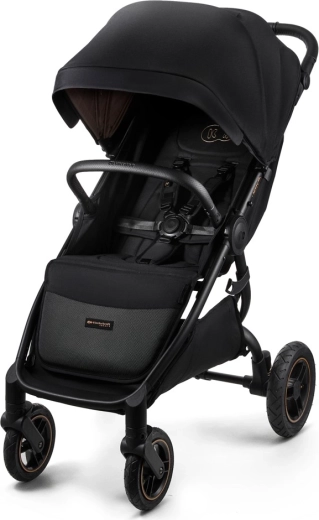 Kinderkraft sportinis vežimėlis Mitzy Air Black su pripučiamais ratais