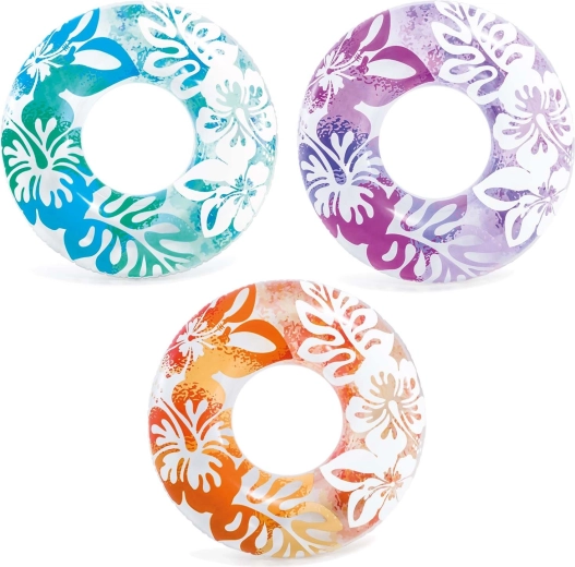 Inflatable Swimming Ring 91 cm INTEX Hawaii