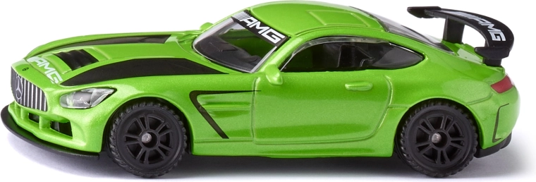 Siku Mercedes‑AMG GT4 automobilio modelis lizdinėje pakuotėje