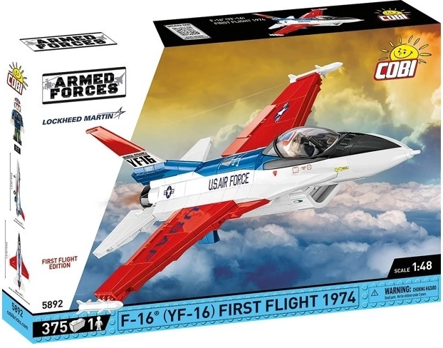 Orlaivio konstruktorius YF–16 First Flight 1974 – 375 detalės