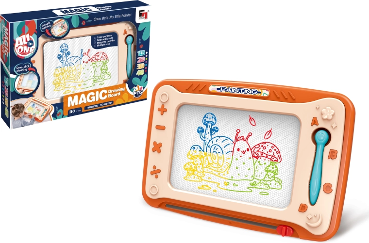 Magnetinė piešimo lentelė Magic, spalvota