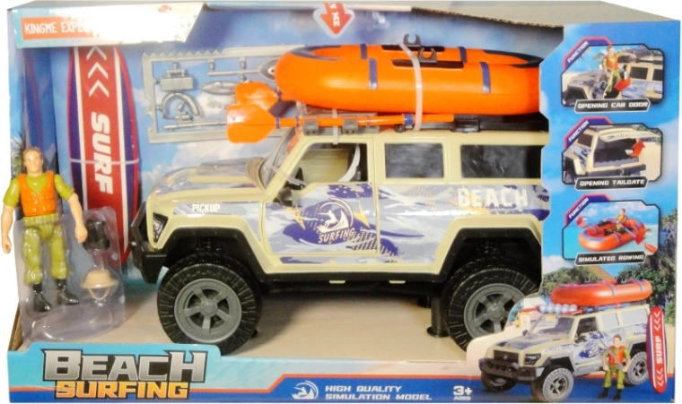 Kids' jeep with light and sound