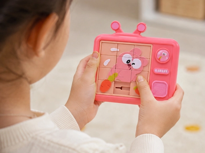 Compact toy for home and travel