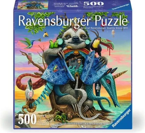Ravensburger kvadratinė dėlionė Afterglow, 500 detalių