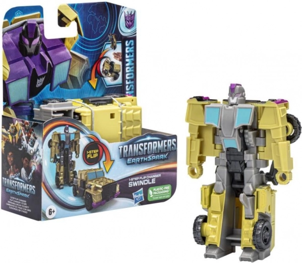 Transformers EarthSpark 1‑Step Flip Changer figūrėlė