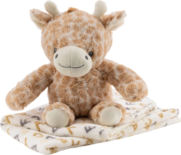 Freeon Free2Play plush toy with blanket Hoppy the giraffe