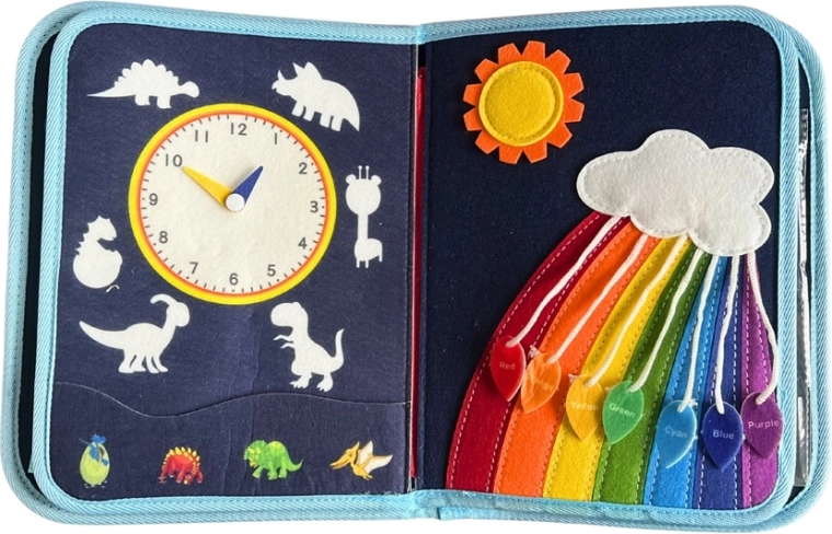 Learning about time and colors through play