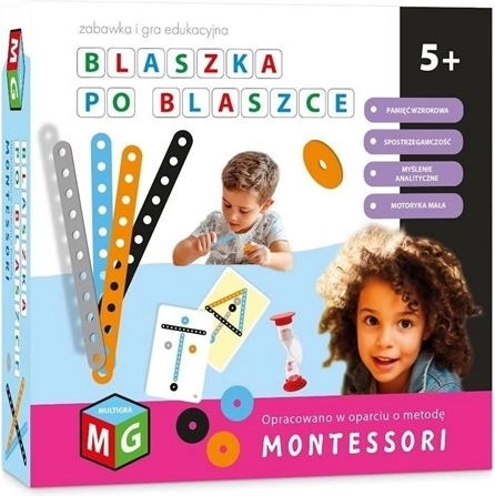 Montessori žaidimas „Blaszka po blaszce“