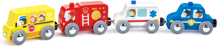 Traukinukas – miesto transporto priemonės 4 viename