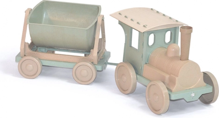 DOLONI train with car from eco-friendly material