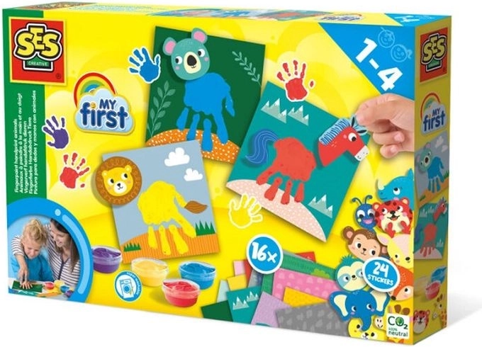 SES Creative My First Finger Painting – Animals