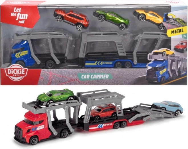 Automobilių transporterįs su 3 automobiliukais, 28 cm – 2 variantai