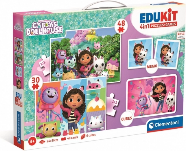 EduKit 4 in 1 Kačių namelis GABI – edukacinis rinkinys vaikams