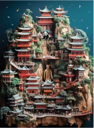 ANATOLIAN Puzzle China 1000 pieces