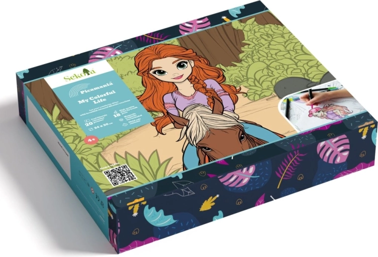 Sekoia Picamania Coloring Set – Colorful World