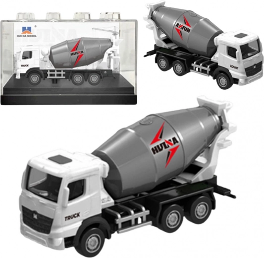 Kolekcinis Huina betonmaišės modelis baltas 1:80