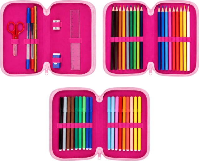 Three organized compartments