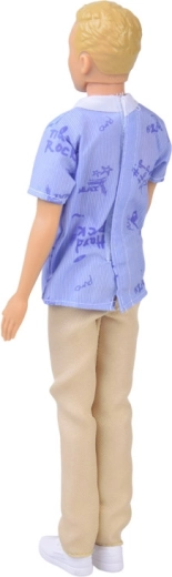 Stylish outfit with shirt and light pants