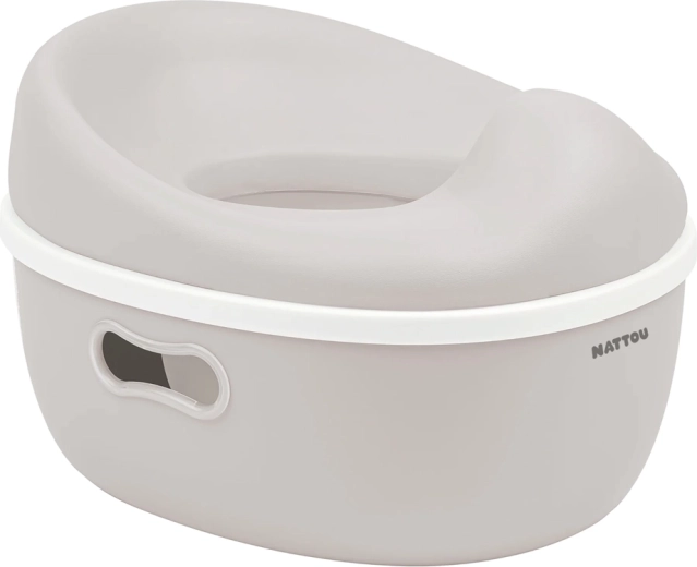 Nattou mokomasis naktipuodis 3in1 Potty, molio spalvos