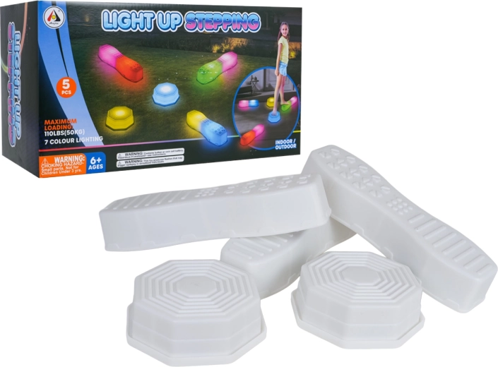 Light-Up Sensory Stepping Platforms - 5 pcs