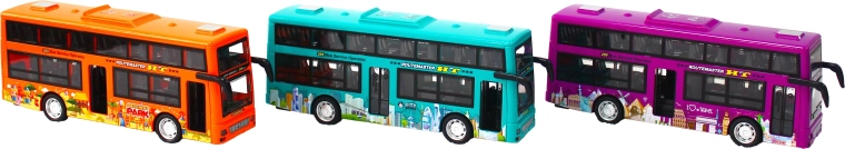 Dviaukštis autobusas su šviesa ir garsu Sparkys