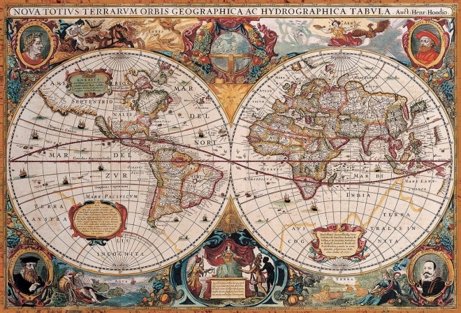Puzzle Ancient World Map 2000 pieces EUROGRAPHICS