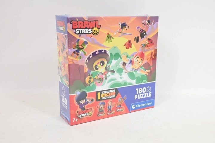 Clementoni dėlionė Brawl Stars 180 dalių kvadratinėje dėžutėje