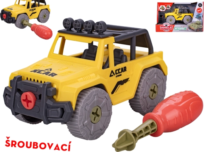 Išrenkamas visureigis 13,5 cm su antgaliais