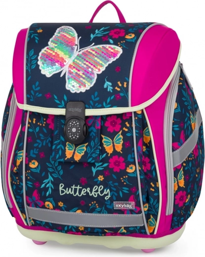Premium Light Butterfly School Backpack – lightweight ergonomic backpack for primary school