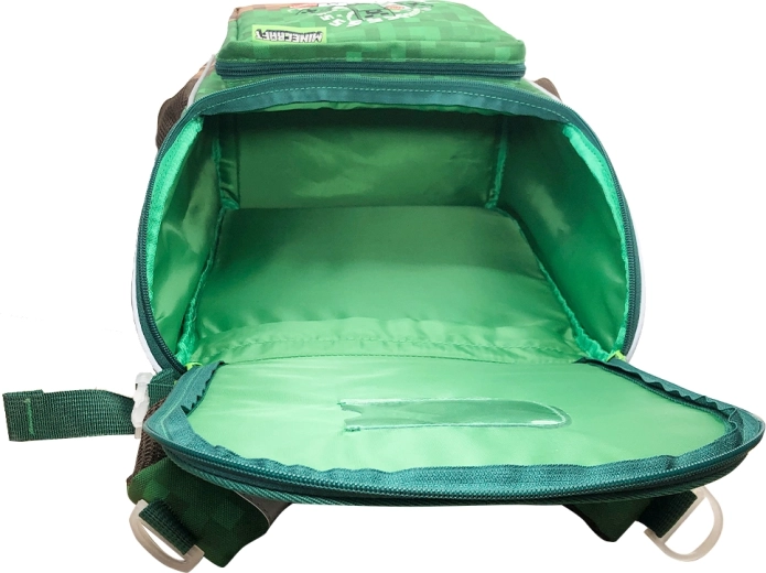 Practical compartments for school supplies
