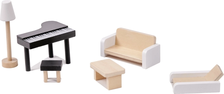 Gausi komplektacija baldais ir priedais