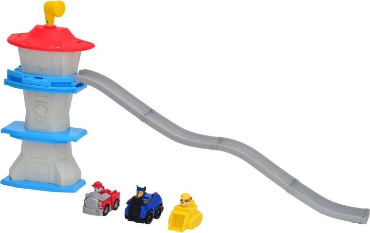 Tower with a long ramp for action-packed descents
