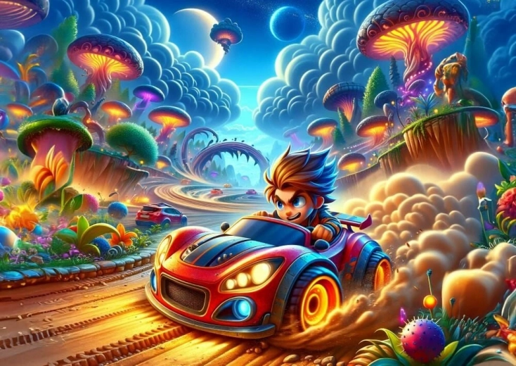 Puzzle Malicious Racer 100 Pieces