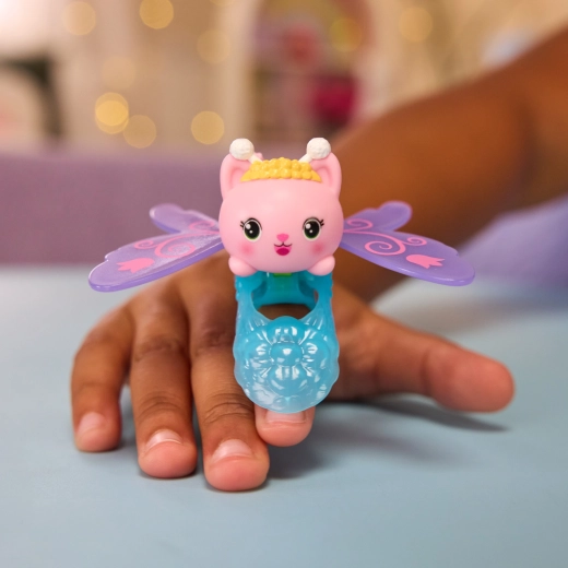 Ring with Kitty Fairy figure