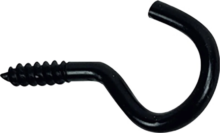 Atvira kilputė 16 × 35 mm juoda (10 vnt.)
