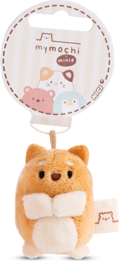 NICI MyMochi šuniuko Hiro pakabukas, rudas, 5 cm