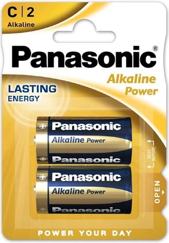 Panasonic Alkaline Power LR14 C šarminės baterijos, 2 vnt.