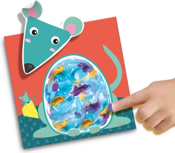 Stickers for the correct animal head
