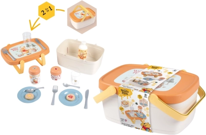 Smoby Winnie the Pooh Children's Picnic Basket