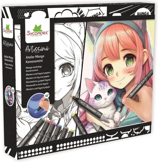 Artissimo kūrybinė dėžutė Manga – Kemonomimi