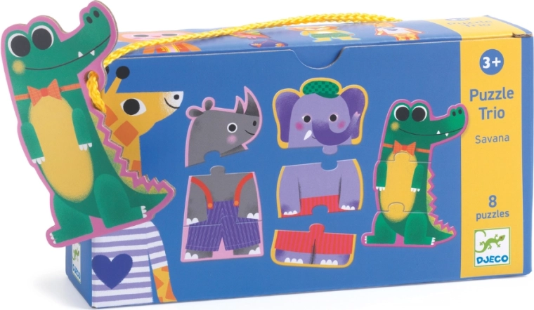 Djeco Trio Savanna puzzle