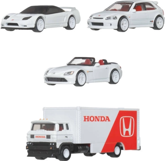 Detaliai pagaminti Honda modeliai vieningo stiliaus