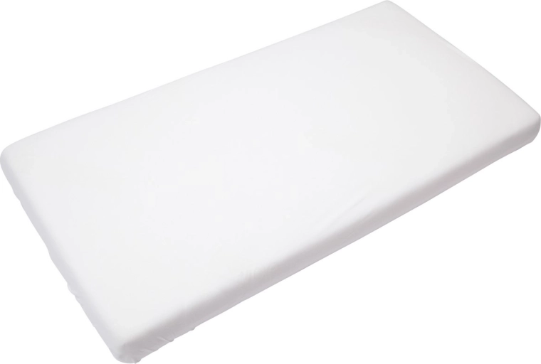 Timboo bamboo fitted sheet Soft 60 × 120 cm, white