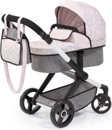 Bayer Xeo 2-in-1 комбинированный коляска для кукол, grey-pink